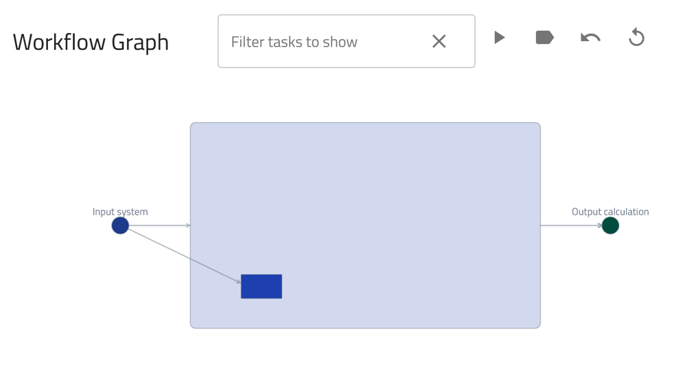 screenshot of workflow card