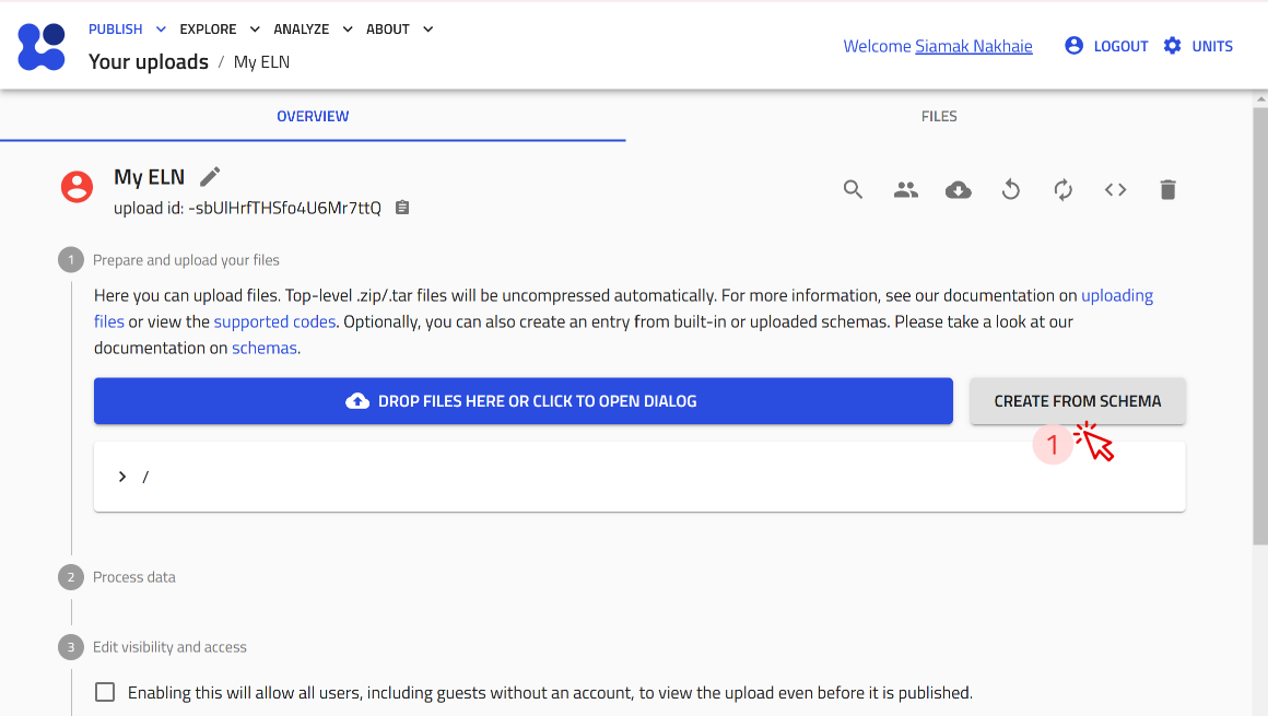 create built-in schema