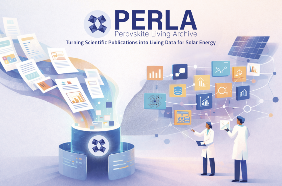 PERLA – The PERovskite Photovoltaics Living Archive on NOMAD